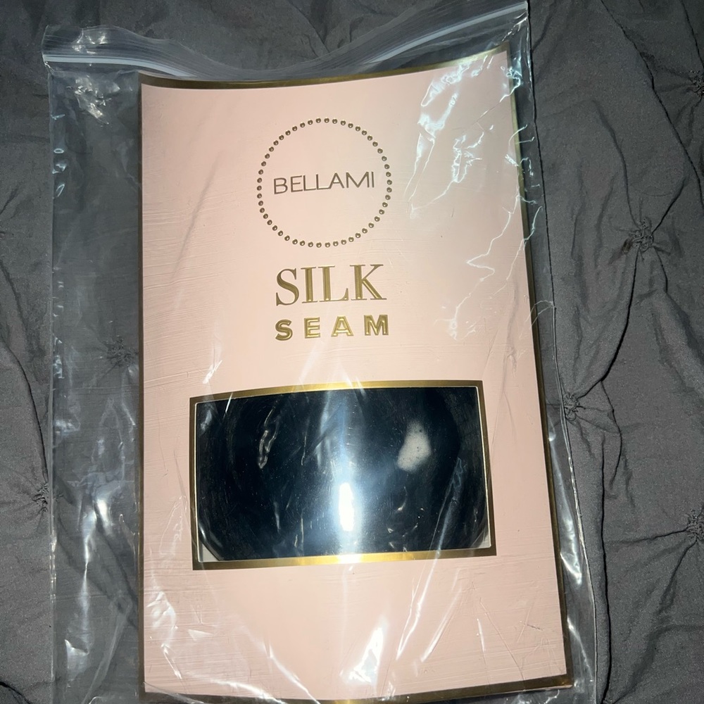 BELLAMI silk seam (jet black) NEW 24” 260g